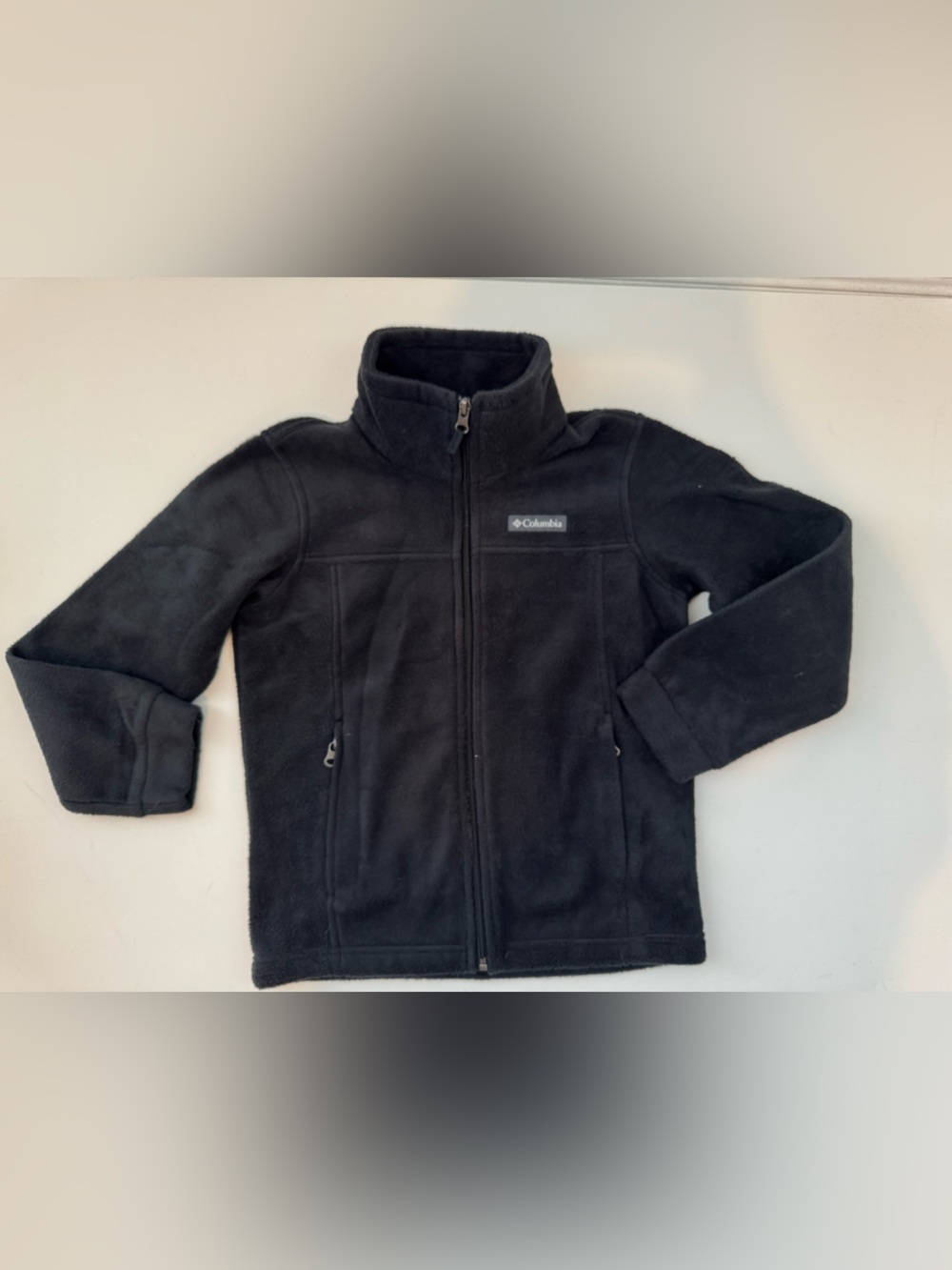 Columbia Kids Black Fleece Jacket Size 8